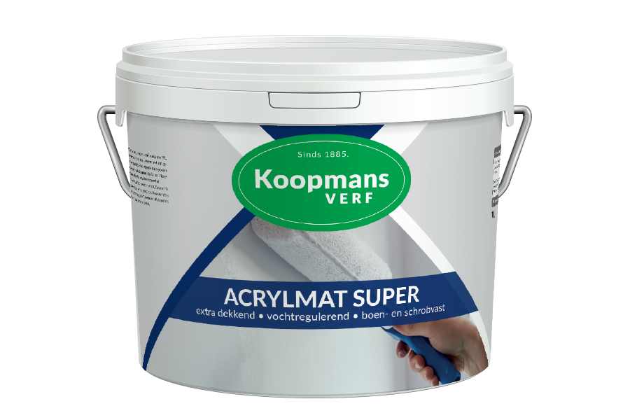 Acrylmat Super Koopmans Verf