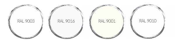 Orkaan Doorweekt Tol Wat is het verschil tussen RAL 9001 en RAL 9010? Koopmans Verf